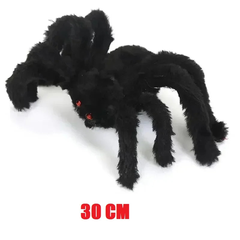 Giant Fuzzy Spider – Poseable Halloween Decoration