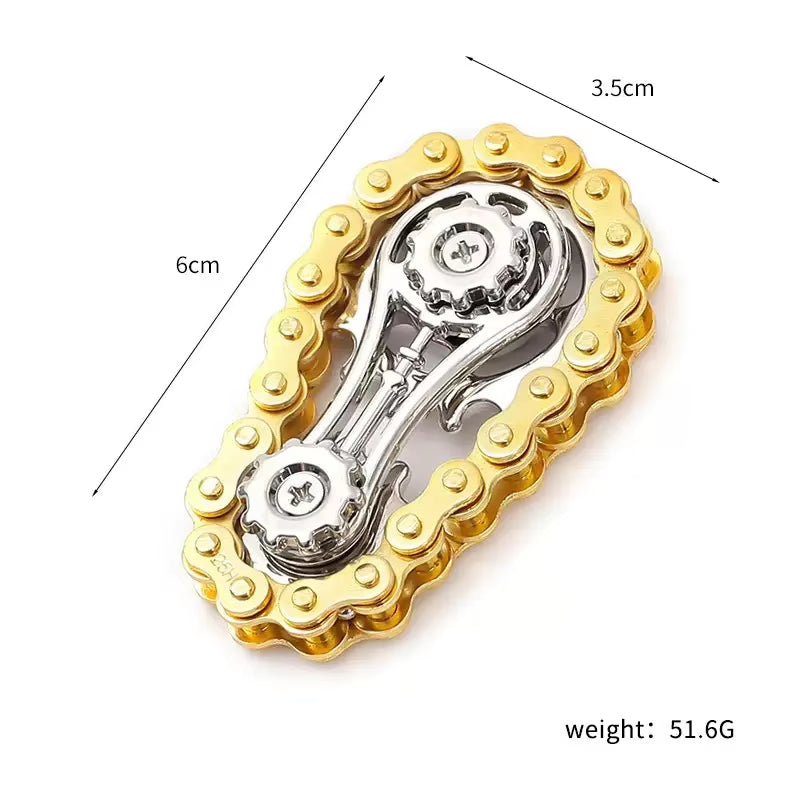Metal Gear Fidget Spinner – Pocket Desk Toy