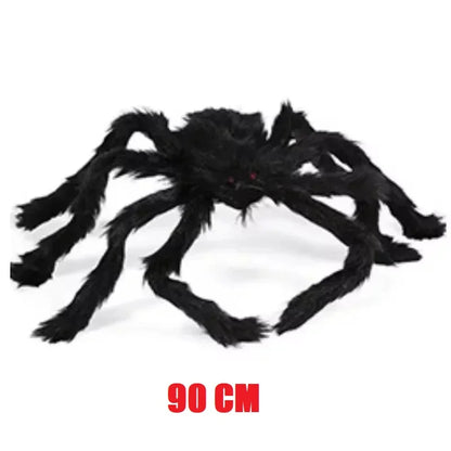 Giant Fuzzy Spider – Poseable Halloween Decoration