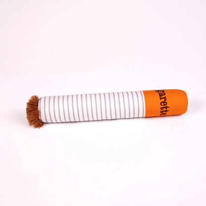 Cigarette Pack Squeaky Dog Toy – Funny Plush Gift