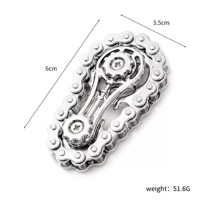 Metal Gear Fidget Spinner – Pocket Desk Toy