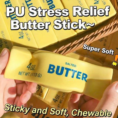 Butter Stick Squishy – Slow-Rising Fidget Toy