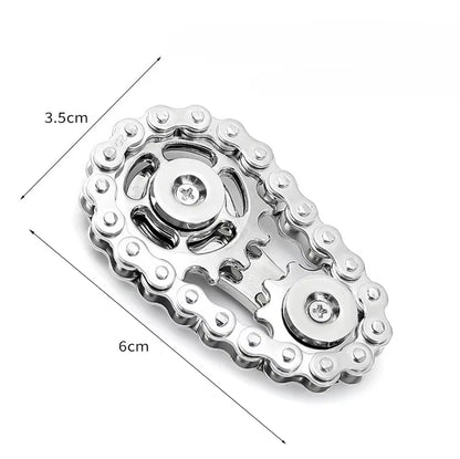 Metal Gear Fidget Spinner – Pocket Desk Toy