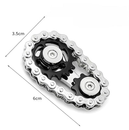 Metal Gear Fidget Spinner – Pocket Desk Toy
